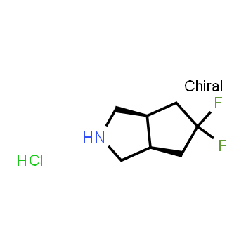 1251007-27-8 | (3ar,6as)-rel-5,5-difluorooctahydrocyclopenta[c]pyrrole hydrochloride