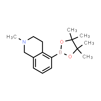 1251584-32-3 | 2-methyl-5-(4,4,5,5-tetramethyl-1,3,2-dioxaborolan-2-yl)-1,2,3,4-tetrahydroisoquinoline