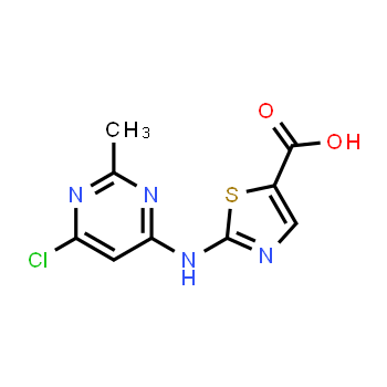 1251716-89-8 | 5-Thiazolecarboxylic acid, 2-[(6-chloro-2-methyl-4-pyrimidinyl)amino]-