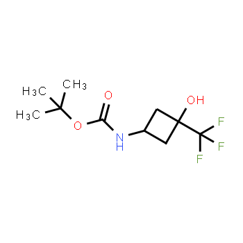 1251924-65-8 | tert-butyl N-[3-hydroxy-3-(trifluoromethyl)cyclobutyl]carbamate