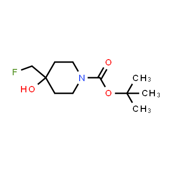 1253929-32-6 | tert-butyl 4-(fluoromethyl)-4-hydroxypiperidine-1-carboxylate