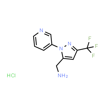 1255041-97-4 | (1-(pyridin-3-yl)-3-(trifluoromethyl)-1H-pyrazol-5-yl)methanamine hydrochloride