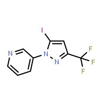 1255041-98-5 | 3-[5-iodo-3-(trifluoromethyl)-1H-pyrazol-1-yl]pyridine