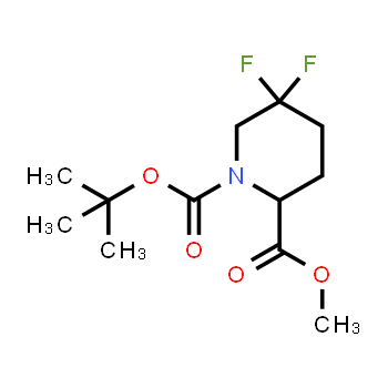 1255663-86-5 | 1-​tert-​butyl 2-​Methyl 5,​5-​difluoropiperidine-​1,​2-​dicarboxylate