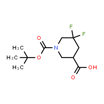 1255666-86-4 | 1-[(tert-butoxy)carbonyl]-5,5-difluoropiperidine-3-carboxylic acid