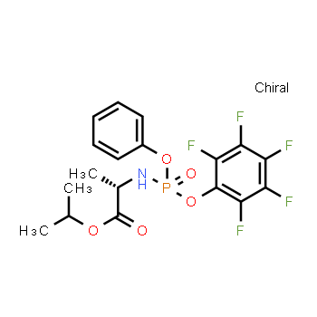 1256490-52-4 | propan-2-yl (2S)-2-{[pentafluorophenoxy(phenoxy)phosphoryl]amino}propanoate