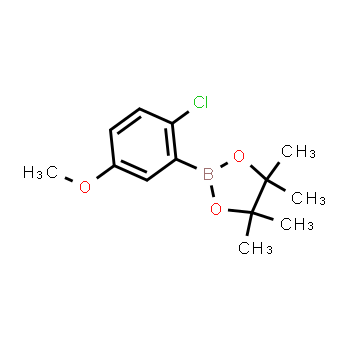 1256781-73-3 | 2-(2-chloro-5-methoxyphenyl)-4,4,5,5-tetramethyl-1,3,2-dioxaborolane