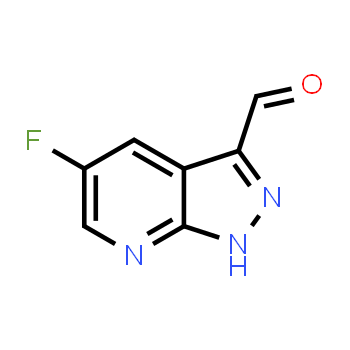 1256785-09-7 | 5-fluoro-1H-pyrazolo[3,4-b]pyridine-3-carbaldehyde