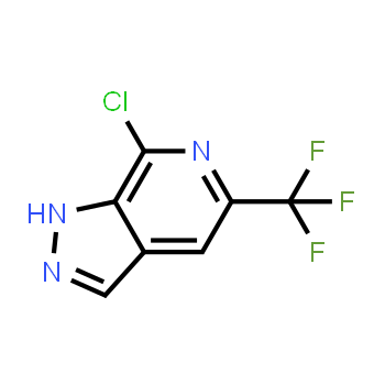 1256793-17-5 | 7-chloro-5-(trifluoromethyl)-1H-pyrazolo[3,4-c]pyridine