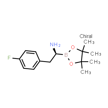 1259365-07-5 | (S)-2-(4-fluorophenyl)-1-(4,4,5,5-tetramethyl-1,3,2-dioxaborolan-2-yl)ethanamine