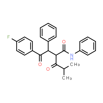 125971-96-2 | Benzenebutanamide, 4-fluoro-α-(2-methyl-1-oxopropyl)-γ-oxo-N,β-diphenyl-