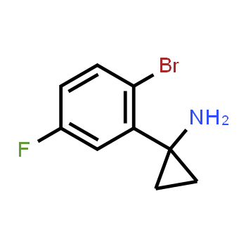 1260830-64-5 | 1-(2-bromo-5-fluorophenyl)cyclopropanamine