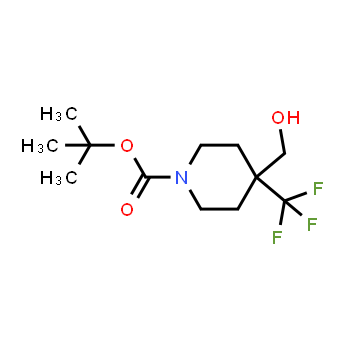 1260893-18-2 | tert-butyl 4-(hydroxymethyl)-4-(trifluoromethyl)piperidine-1-carboxylate