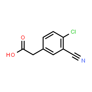 1261733-93-0 | 4-Chloro-3-cyanophenylacetic acid