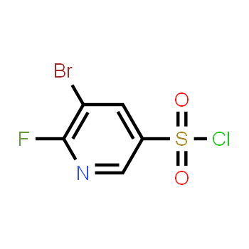 1261801-69-7 | 5-bromo-6-fluoropyridine-3-sulfonyl chloride