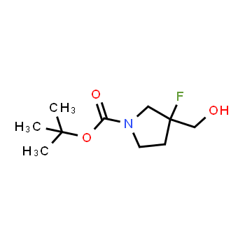 1262410-84-3 | tert-butyl 3-fluoro-3-(hydroxymethyl)pyrrolidine-1-carboxylate