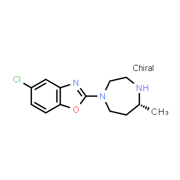 1266975-27-2 | 5-Chloro-2-[(5R)-hexahydro-5-methyl-1H-1,4-diazepin-1-yl]benzoxazole