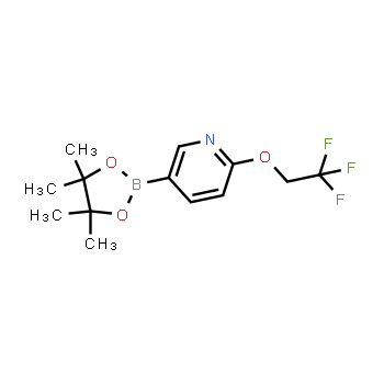 1268467-17-9 | 5-(4,4,5,5-tetramethyl-1,3,2-dioxaborolan-2-yl)-2-(2,2,2-trifluoroethoxy)pyridine