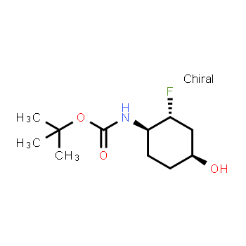 1268512-14-6 | (1s,3r,4r)-rel-4-(boc-amino)-3-fluorocyclohexanol