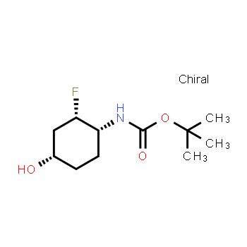 1268512-47-5 | tert-butyl N-[(1R,2S,4S)-rel-2-fluoro-4-hydroxycyclohexyl]carbamate