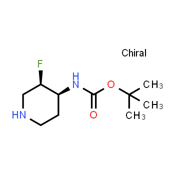 1268521-83-0 | tert-butyl N-[cis-3-fluoropiperidin-4-yl]carbamate