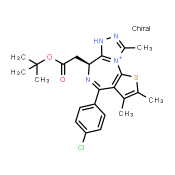 1268524-70-4 | (6s)-6-(2-Tert-butoxy-2-oxoethyl)-4-(4-chlorophenyl)-2,3,9-trimethyl-6,7-dihydrothieno[3,2-F][1,2,4]triazolo[4,3-A][1,4]diazepin-10-ium