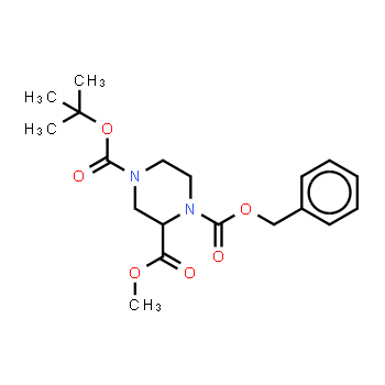 126937-42-6 | METHYL N-4-BOC-N-1-CBZ-2-PIPERAZINECARBOXYLATE