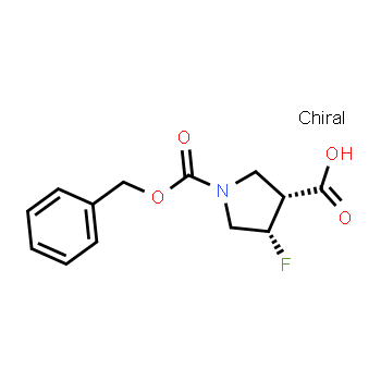 1269755-11-4 | (3R,4S)-rel-1-[(benzyloxy)carbonyl]-4-fluoropyrrolidine-3-carboxylic acid