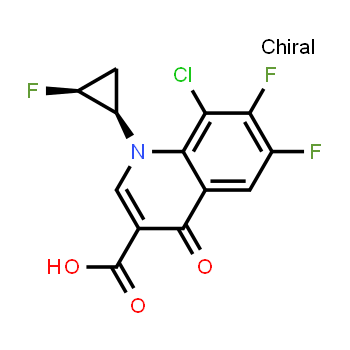 127199-27-3 | 8-chloro-6,7-difluoro-1-[(1R,2S)-2-fluorocyclopropyl]-4-oxo-1,4-dihydroquinoline-3-carboxylic acid