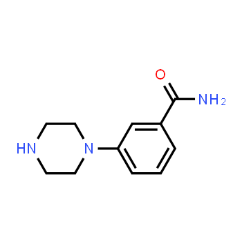 127201-39-2 | BenzaMide, 3-(1-piperazinyl)-