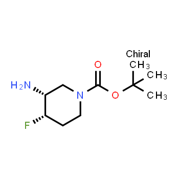 1273565-65-3 | tert-butyl cis-3-amino-4-fluoropiperidine-1-carboxylate