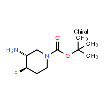 1273567-30-8 | tert-butyl trans-3-amino-4-fluoropiperidine-1-carboxylate