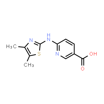 1273946-12-5 | 6-((4,5-dimethylthiazol-2-yl)amino)nicotinic acid