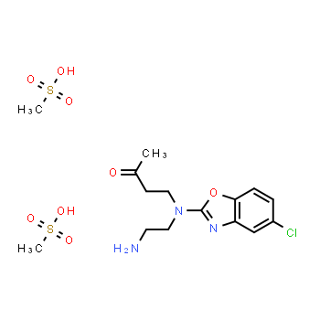 1276666-12-6 | 4-[(2-Aminoethyl)(5-chloro-1,3-benzoxazol-2-yl)amino]-2-butanone methanesulfonate (1:2)