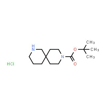 1279866-58-8 | tert-butyl 2,9-diazaspiro[5.5]undecane-9-carboxylate hydrochloride