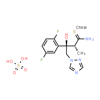 1286730-01-5 | (2R,3R)-3-(2,5-Difluorophenyl)-3-hydroxy-2-methyl-4-(1H-1,2,4-triazol-1-yl)thiobutyramide sulfate