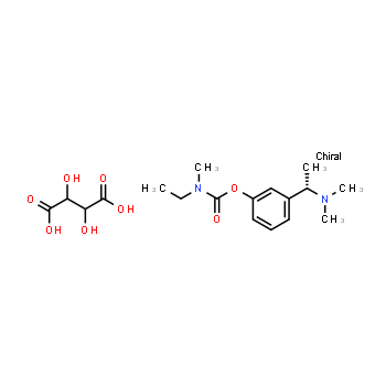 129101-54-8 | EthylMethyl-carbaMic Acid 3-[(1S)-1-(DiMethylaMino)ethyl]phenyl Ester, Bitartrate