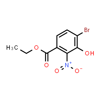 129788-20-1 | ethyl 4-bromo-3-hydroxy-2-nitrobenzoate