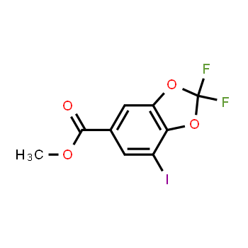 1298047-55-8 | methyl 2,2-difluoro-7-iodo-2H-1,3-benzodioxole-5-carboxylate