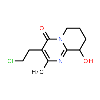 130049-82-0 | 3-(2-Chloroethyl)-6,7,8,9-tetrahydro-9-hydroxy-2-methyl-4H-pyrido[1,2-a]pyrimidin-4-one