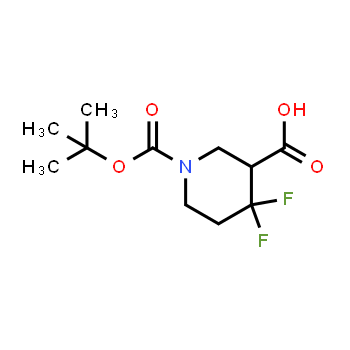 1303974-65-3 | 1-[(tert-butoxy)carbonyl]-4,4-difluoropiperidine-3-carboxylic acid