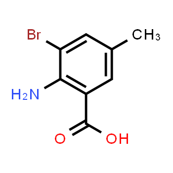 13091-43-5 | 2-Amino-3-bromo-5-methylbenzoic acid