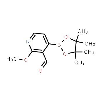 1309982-40-8 | 2-methoxy-4-(4,4,5,5-tetramethyl-1,3,2-dioxaborolan-2-yl)nicotinaldehyde