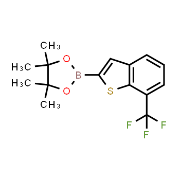 1310384-44-1 | 4,4,5,5-tetramethyl-2-(7-(trifluoromethyl)benzo[b]thiophen-2-yl)-1,3,2-dioxaborolane