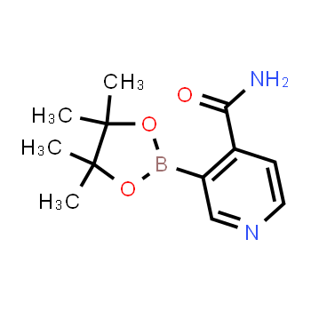 1310384-92-9 | 3-(4,4,5,5-tetramethyl-1,3,2-dioxaborolan-2-yl)isonicotinamide