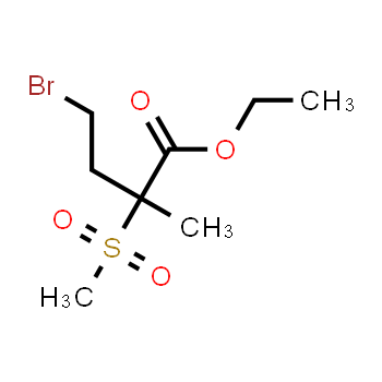 1312478-47-9 | ethyl 4-bromo-2-methyl-2-(methylsulfonyl)butanoate