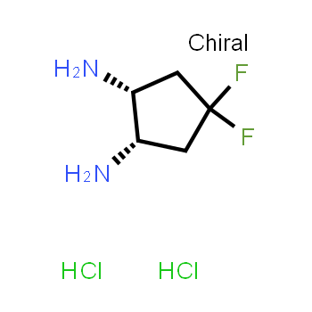 1312692-51-5 | (1R,2S)-4,4-difluorocyclopentane-1,2-diamine dihydrochloride