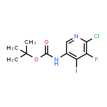 1312755-61-5 | tert-butyl N-(6-chloro-5-fluoro-4-iodopyridin-3-yl)carbamate