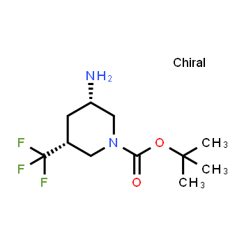 1312810-30-2 | tert-butyl (3S,5R)-3-amino-5-(trifluoromethyl)piperidine-1-carboxylate