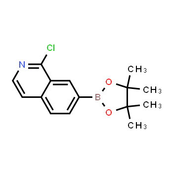 1313761-15-7 | 1-chloro-7-(4,4,5,5-tetramethyl-1,3,2-dioxaborolan-2-yl)isoquinoline